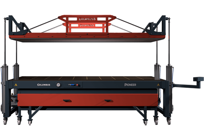 COLUMBUS Pioneer - The innovative vacuum press modular system for laminated bending