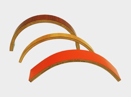 Laminated bending with veneer, MDF, wood, fiberboard, using a Columbus vacuum press