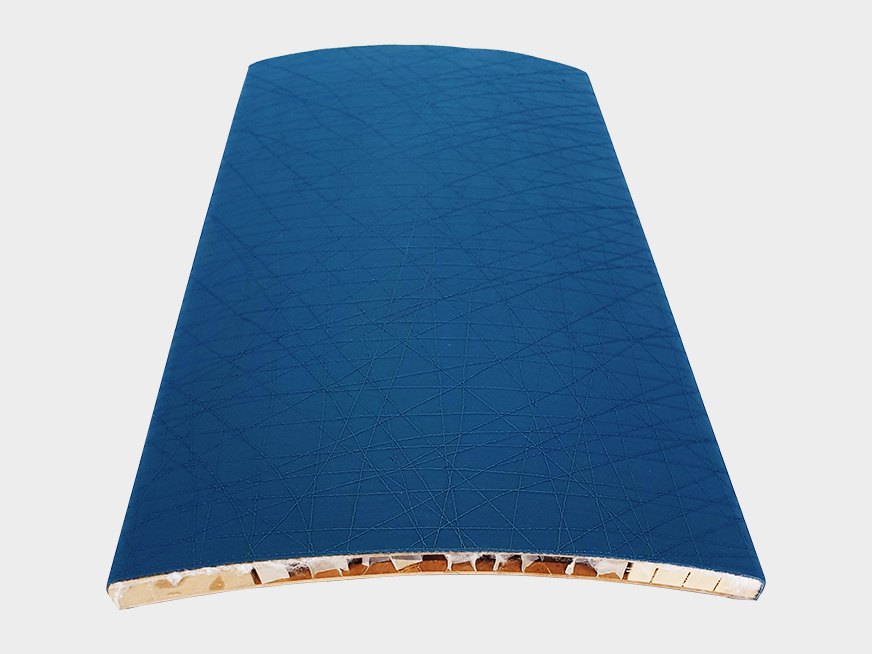 Form veneering, overlaying and coating with a Columbus vacuum press