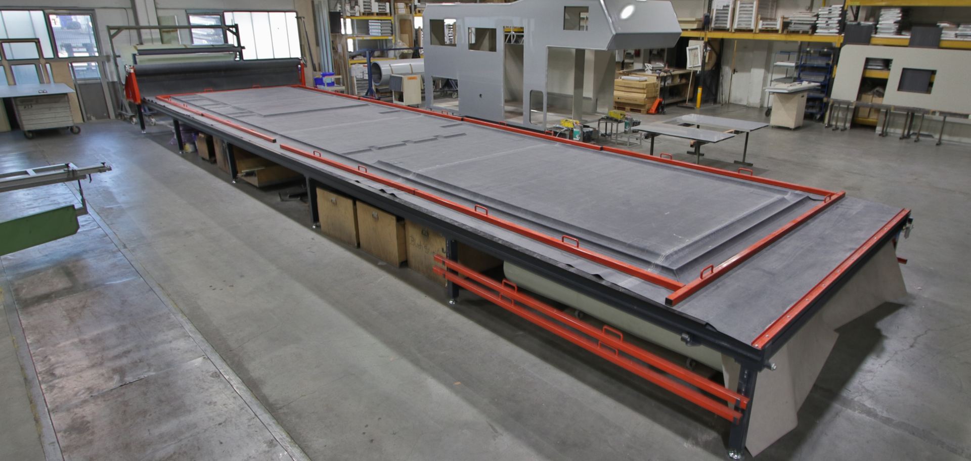 Infinity vacuum press from Columbus for BiMobil
