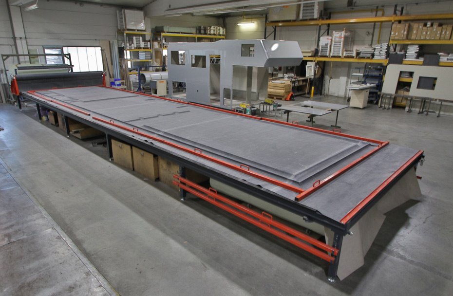 Infinity vacuum press from Columbus for BiMobil